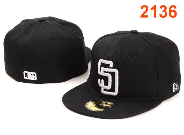 San Diego Padres MLB Fitted Hat PT1
